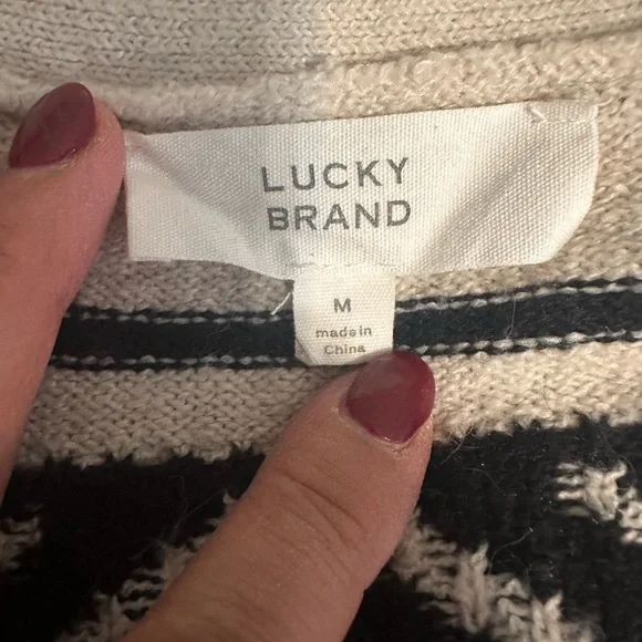 Women’s or Juniors Sweater Dress, Size Medium, Lucky Brand - Picture 5 of 12